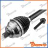 Demi-Arbre de Transmission avant gauche pour BENTLEY | NPW-AU-077, 3W0407271